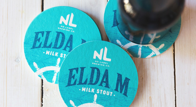 Custom bar coasters