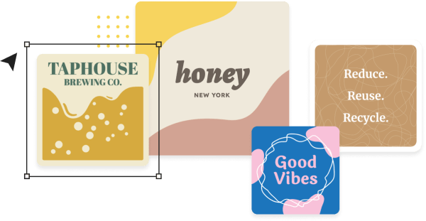 Design rounded corner labels online with Studio Create and design rounded corner labels online with a tool called Studio